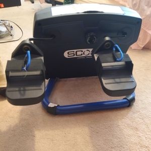 SCOOP Lateral Trainer Compact, Lightweight, Under Desk Lateral Motion Exerciser